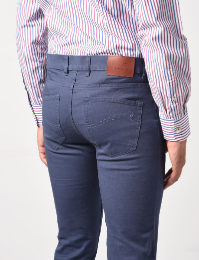 Immagine di Pantalone 5 tasche in twill di cotone