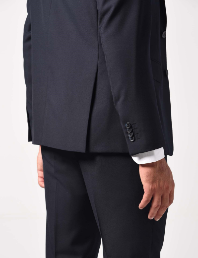 Picture of Single-breasted 2-piece suit in plain fabric