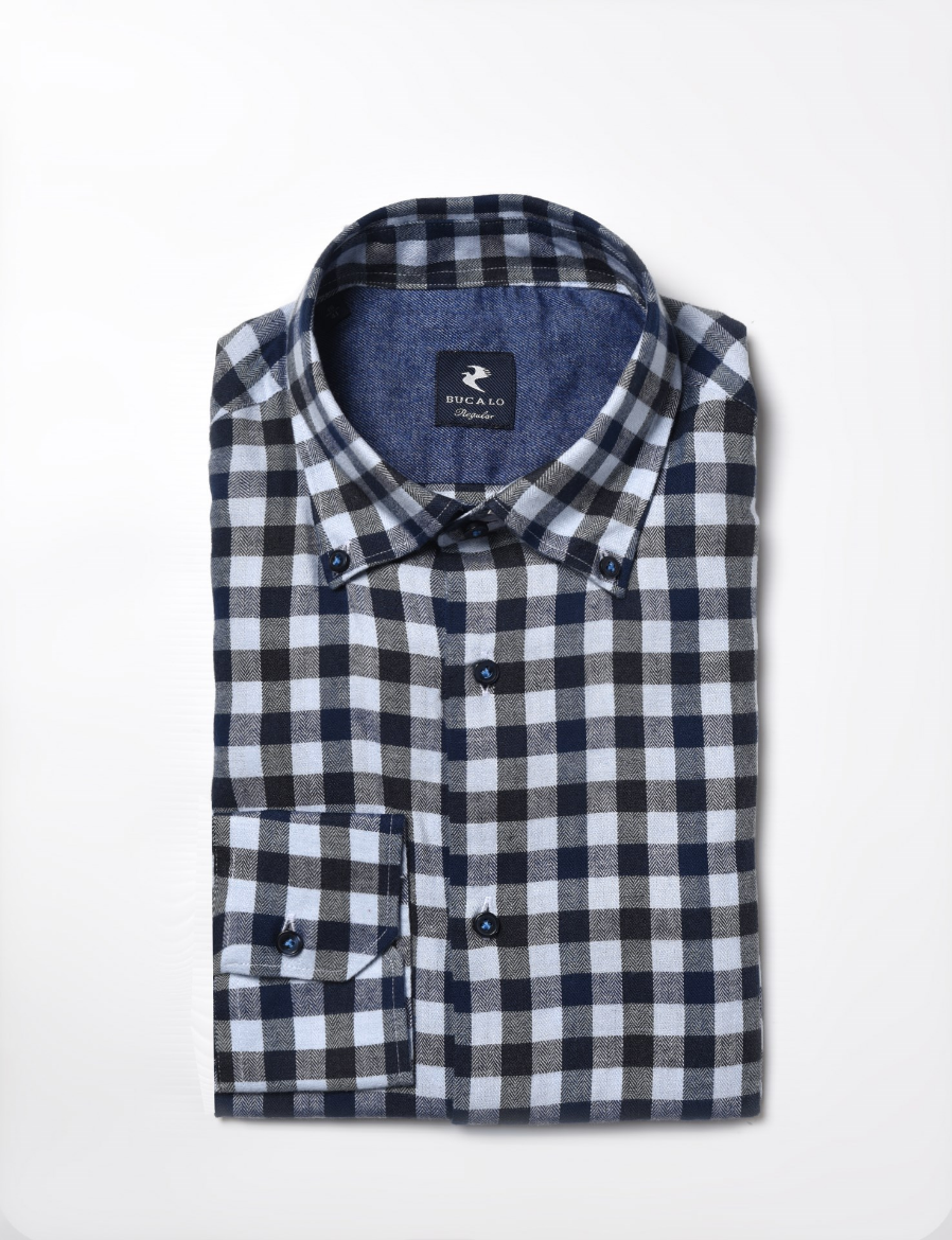 Picture of Cotton flannel twill shirt