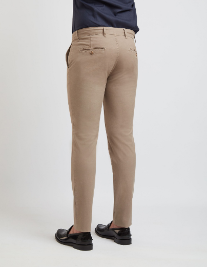 Picture of CHINO TROUSERS IN PLAIN REINFORCED FABRIC
