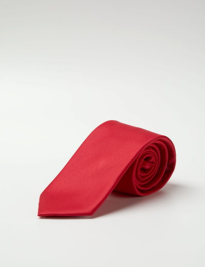 Picture of RED SATIN TIE
