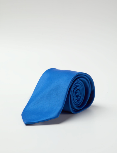 Picture of LIGHT BLUE SATIN TIE
