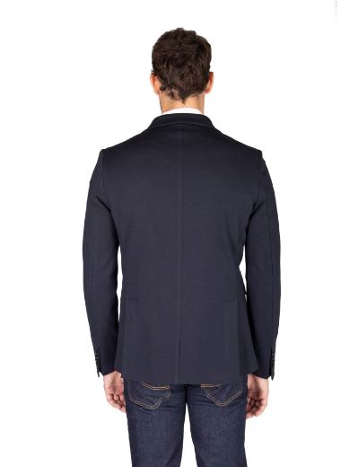 Picture of Solid color unlined jackets in milano stitch with patch pocket