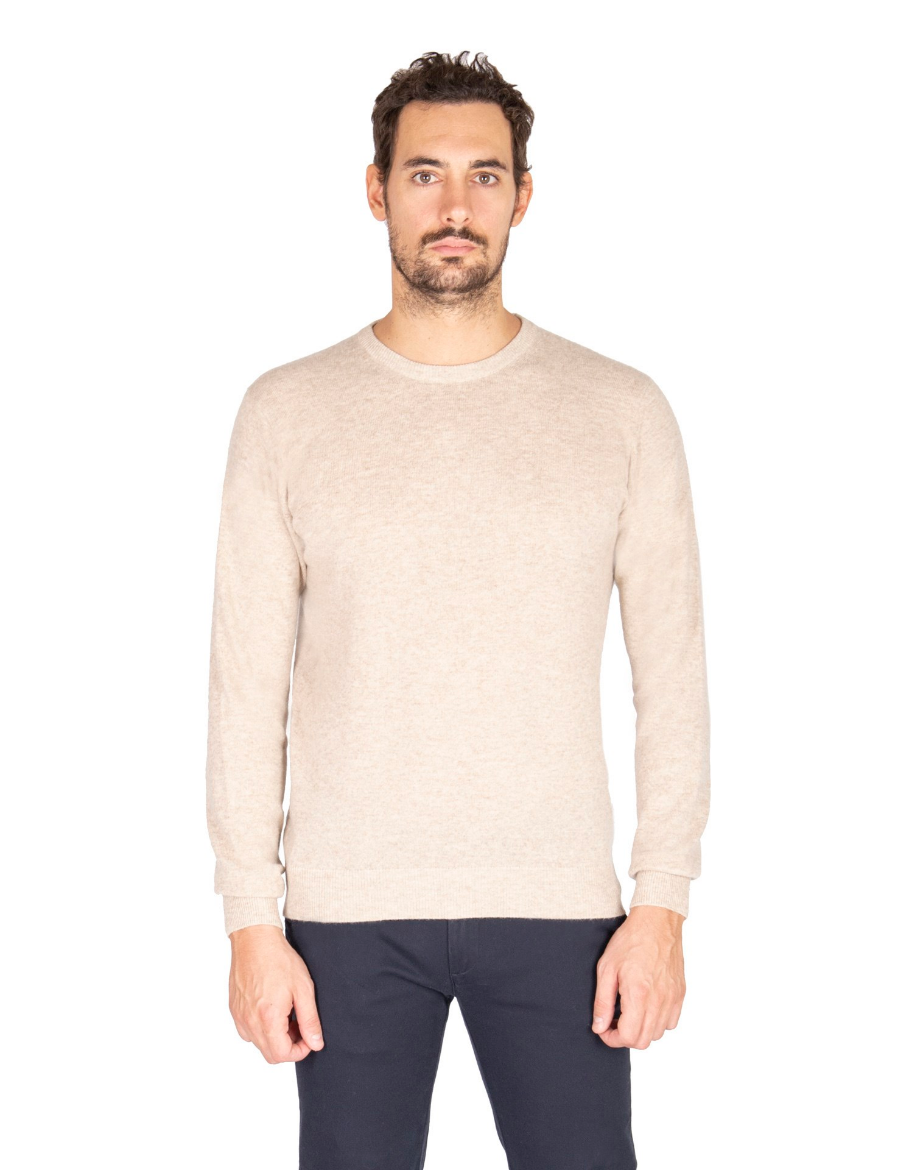 Picture of Crew neck solid color sweater