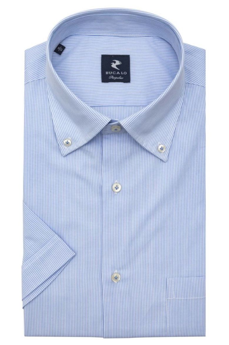 Immagine di CAMICIA DI COTONE  IN BUTTON DOWN MANICA CORTA