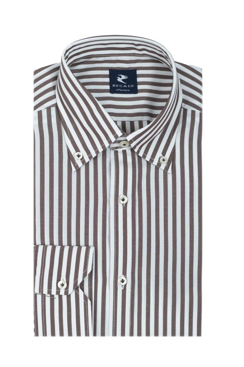 Immagine di CAMICIA RIGATA   COLLO BUTTON DOWN